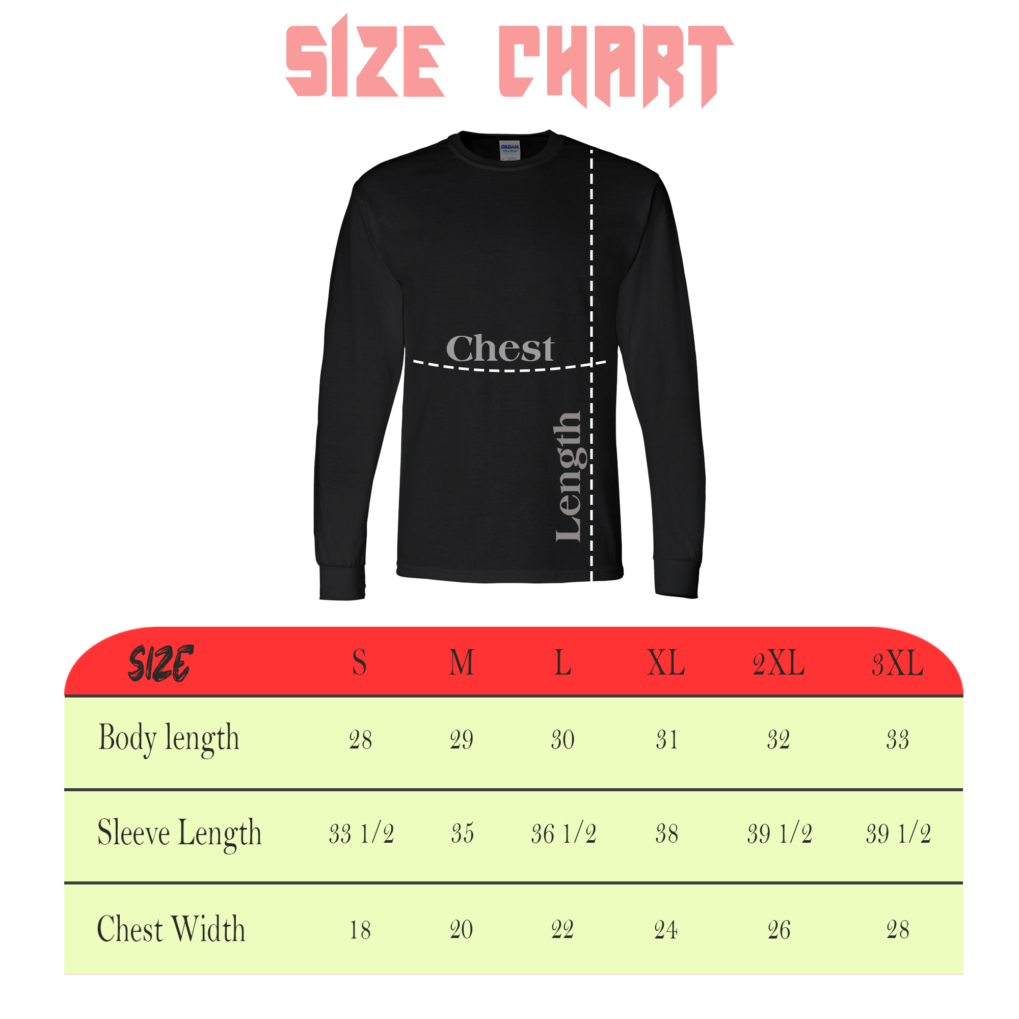gildan_5400_heavy_cotton_black_size_chart