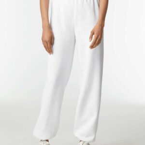 Gildan Men’s Heavy Blend Sweatpants, Classic Fit Soft Fleece, Single Pack, White, S-3XL