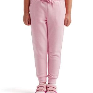 Tridri Youth Ashley Joggers, Soft Cotton Blend Kids Sweatpants, Black, Heather Grey, Light Pink