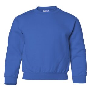 Gildan Youth Heavy Blend Crewneck – Durable Cotton-Blend Sweatshirt (5 Colors)