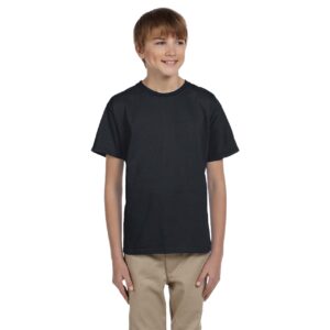 Gildan Youth Ultra Cotton T-Shirt, Classic Fit, Single Pack, Mix Colors (S–XL)