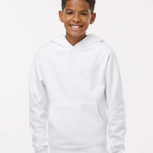 Independent Trading Co. Youth Midweight Hoodie – Soft Fleece Pullover Sweatshirt 6 Top Color