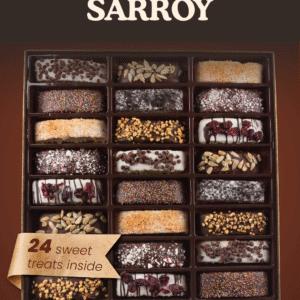 Gourmet Biscotti Gift Box - 24-Piece All-Natural Italian Cookie Assortment