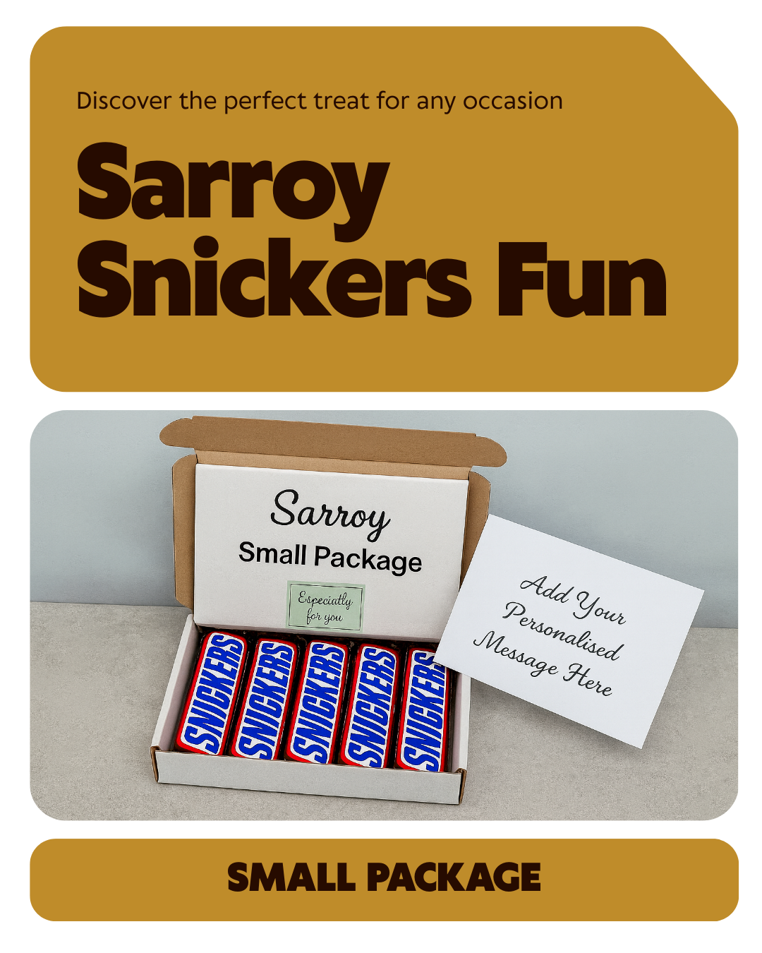 Instagram Post – Sarroy Snickers Fun