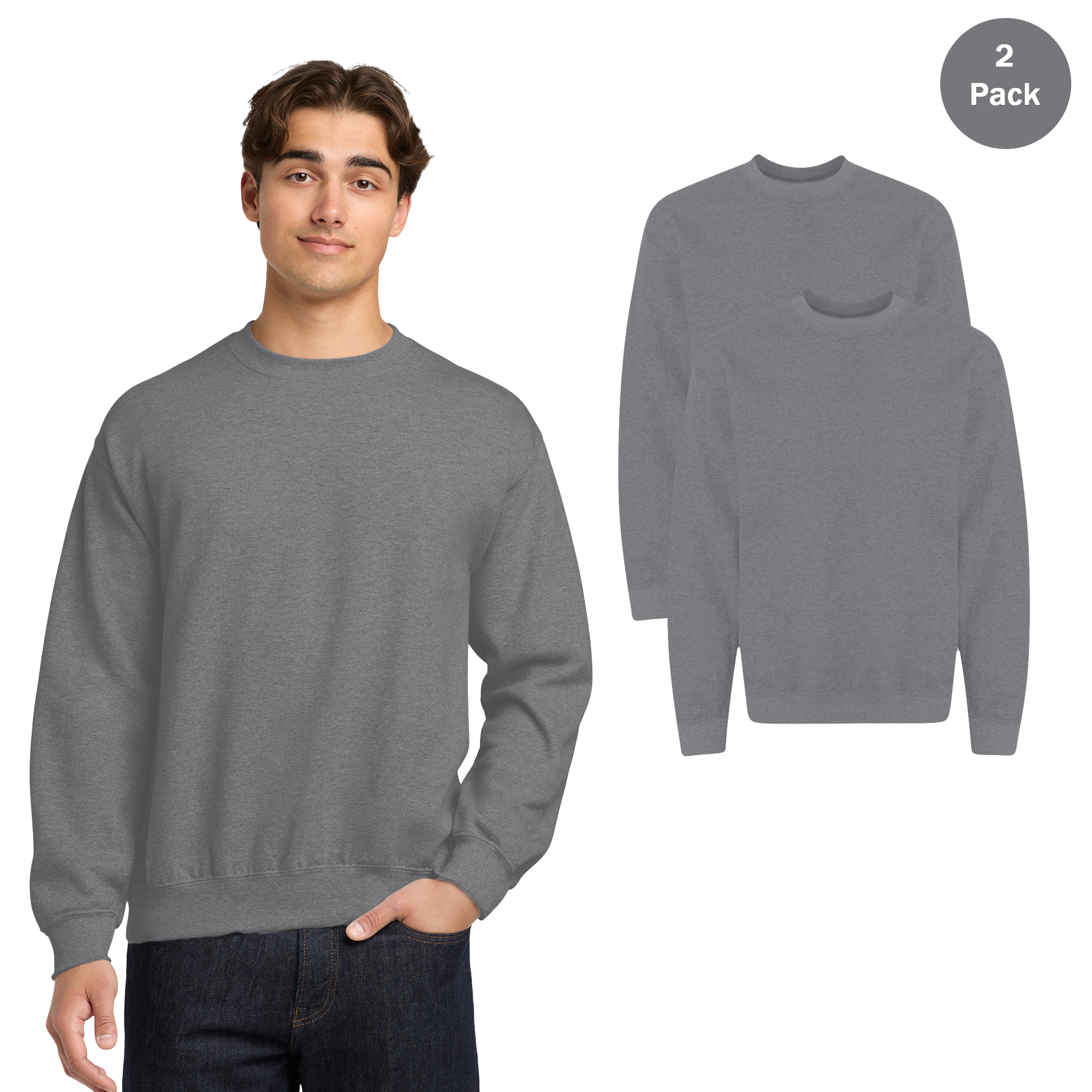 gildan-18000-unisex-heavy-blend-crewneck-sweatshirt-graphite-heather-2pack