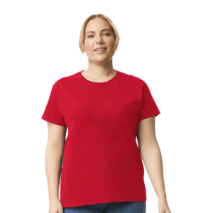 Gildan Women's Ultra Cotton T-Shirt – 100% Ring-Spun Cotton Crewneck Tee (Assorted Color)