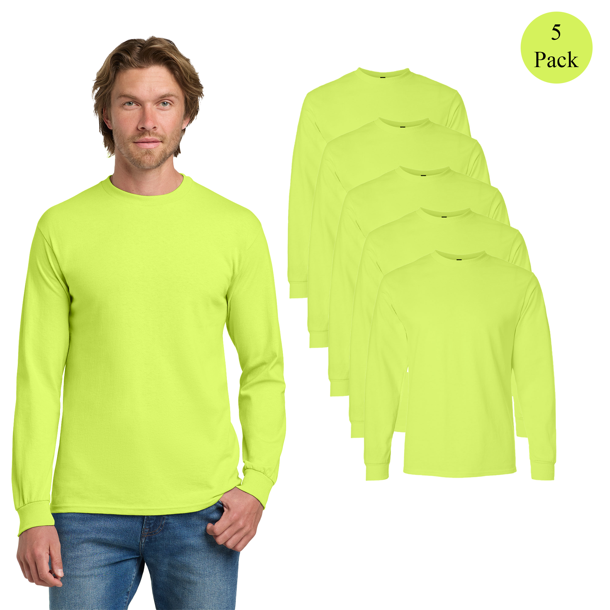 gildan-2400-safety-green-ansi-compliant-long-sleeve-5pack