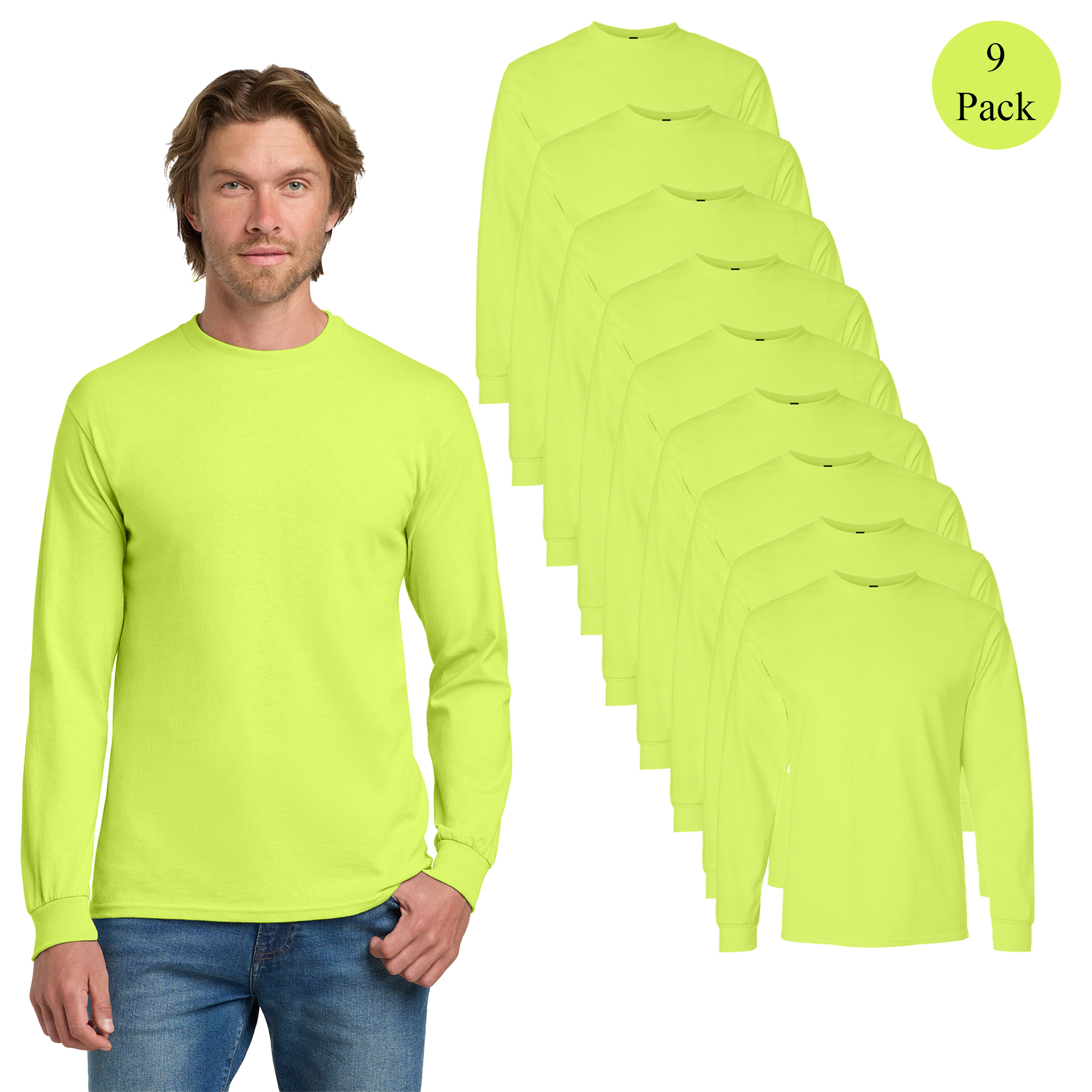 gildan-2400-safety-green-ansi-compliant-long-sleeve-9pack