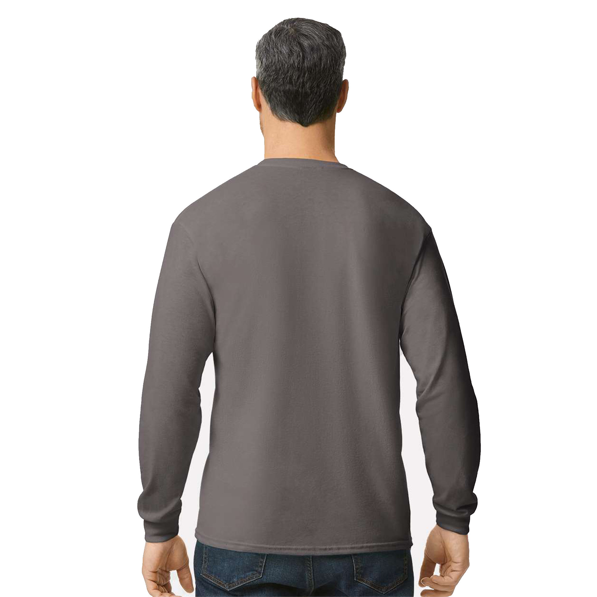 gildan-5400-charcoal-long-sleeve-back