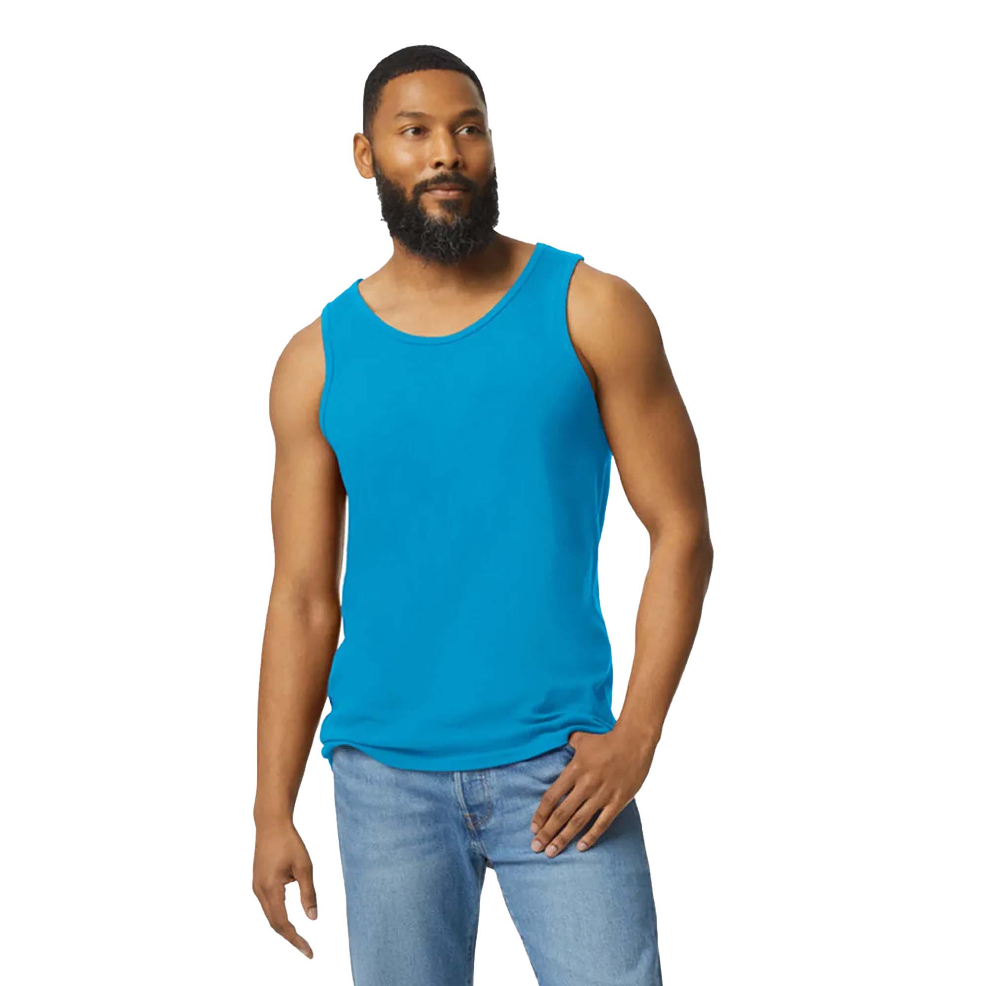 gildan-sapphire-cotton-tank-top