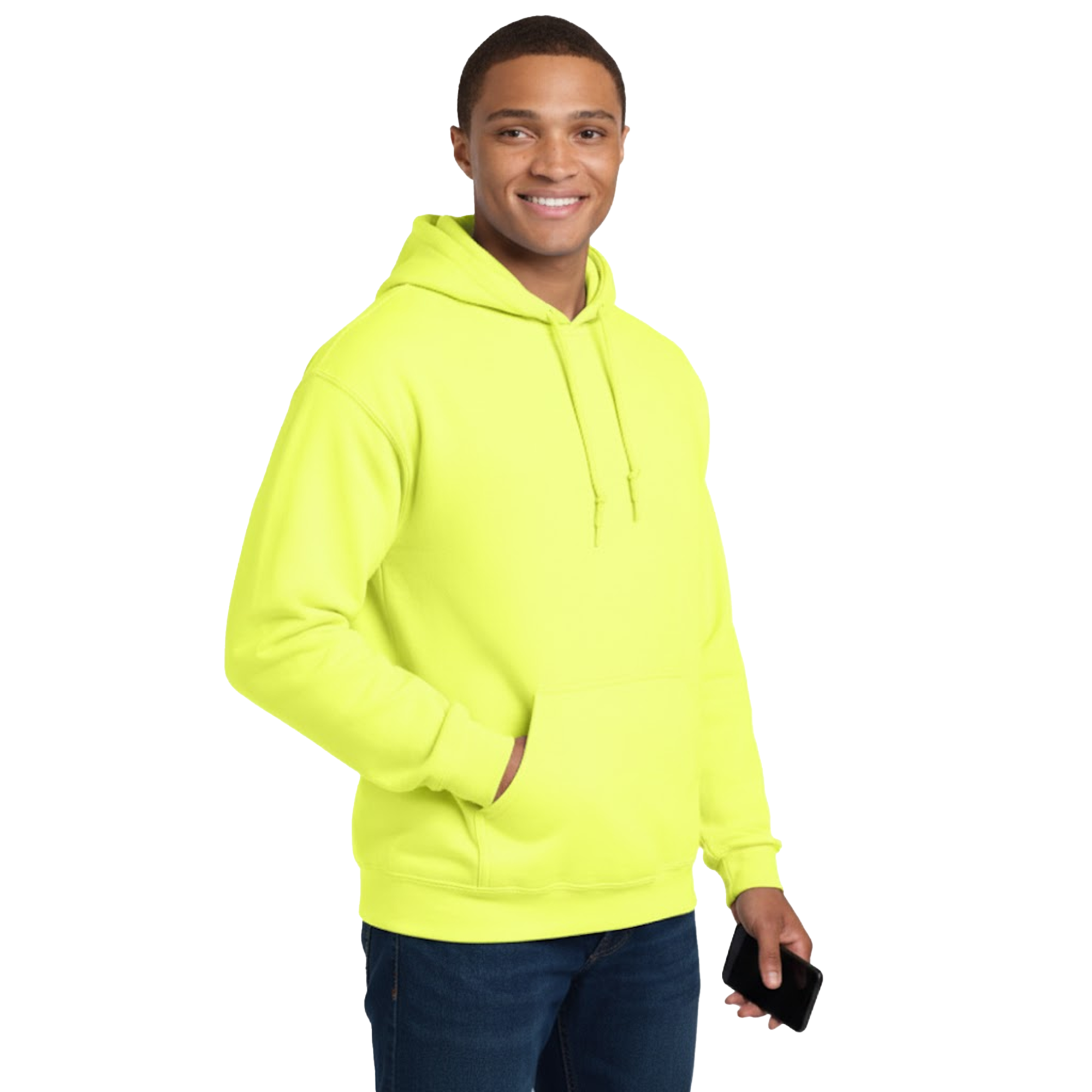gildan_cotton_poly_safety_green_heavy_blend_hoodie