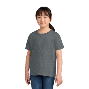 Gildan Youth, Kids Heavy Cotton T-Shirt, Single Pack, S–XL – Mixed Assorted Colors