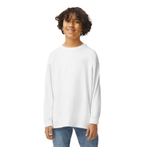Gildan Youth Heavy Cotton Long Sleeve T-Shirt, Multi-Color Mix Pack, S–XL